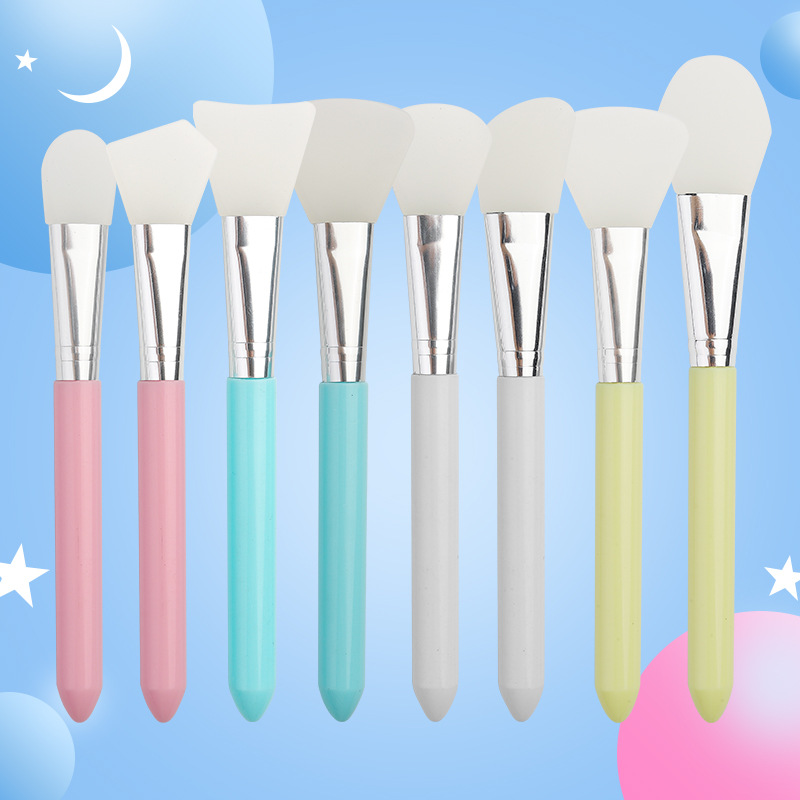 Beauty Makeup Tips - Silicone Facial Mask Brush Soft Silicone
