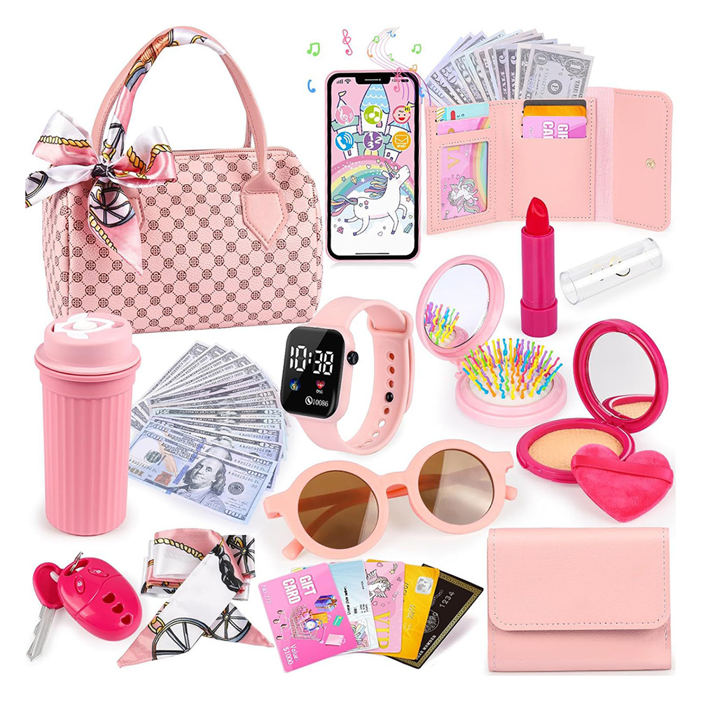 Beauty Makeup Kids - Little Girls Play Purse Princess Gifts