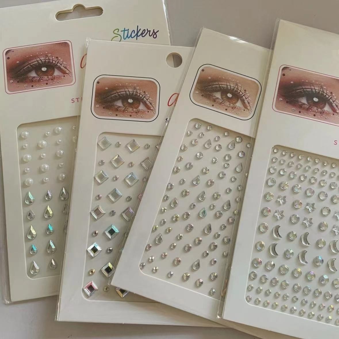 Beauty Mark Makeup - Hot Selling Face Rhinestones Self Adhesive