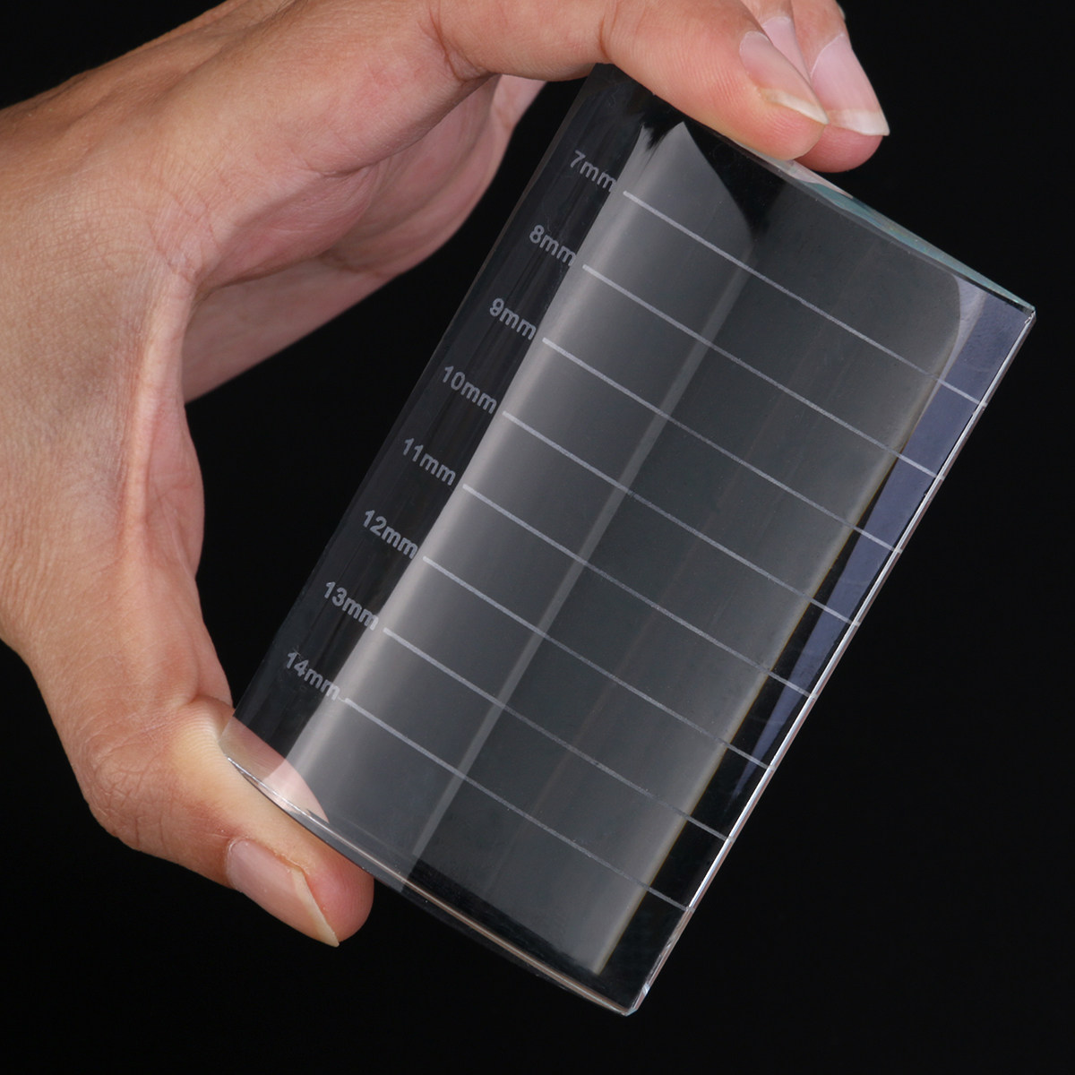 Beauty Mark Makeup - Glass Adhesive Glue Pallet Holder Smooth
