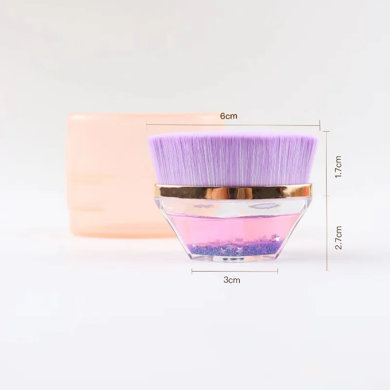 Beauty Mark Makeup - 6-Color No. 55 Makeup Brush Foundation