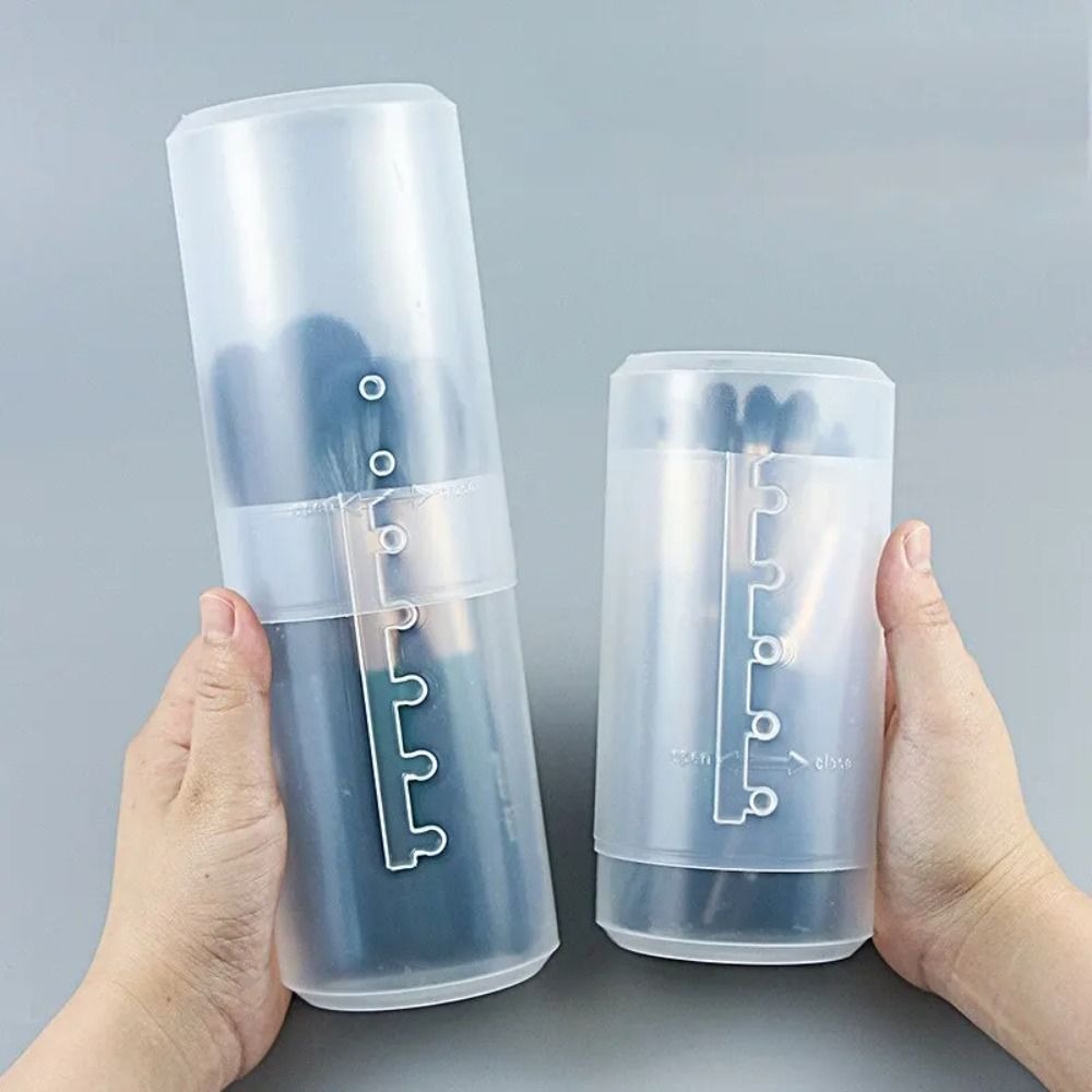 Portable Transparent Makeup Br - Beauty Makeup Box avis et prix