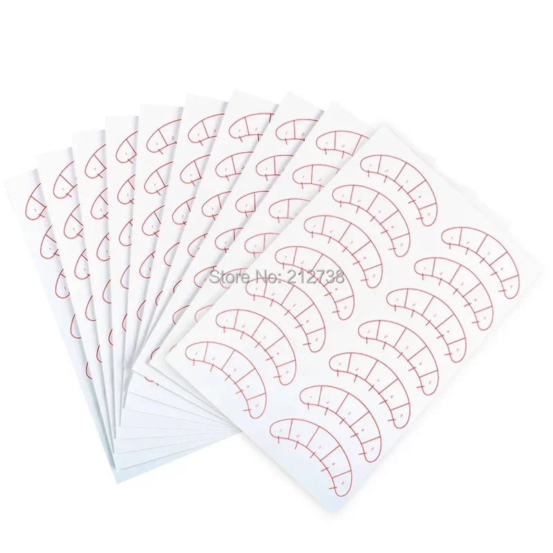 140PCS Eyelash under Eye Pads  - Beauty Makeup Tips avis et prix