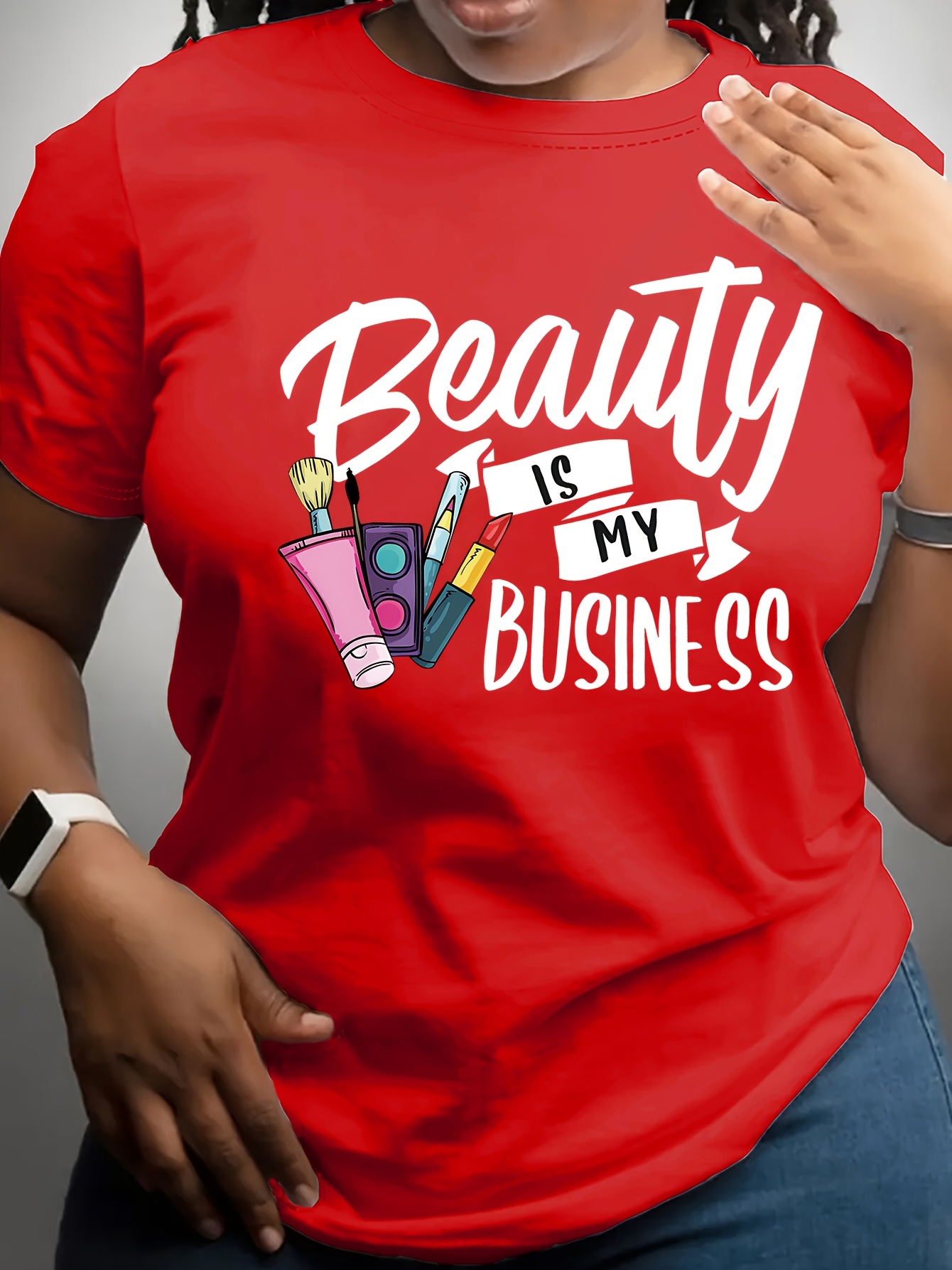 Women's Tshirt Graphic Beauty  - My Beauty Makeup Set avis et prix