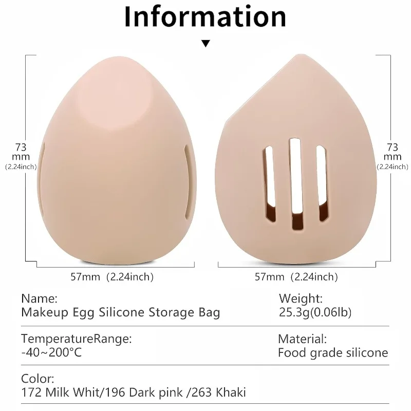 Silicone Beauty Egg Breathable - Beauty Makeup Box avis et prix