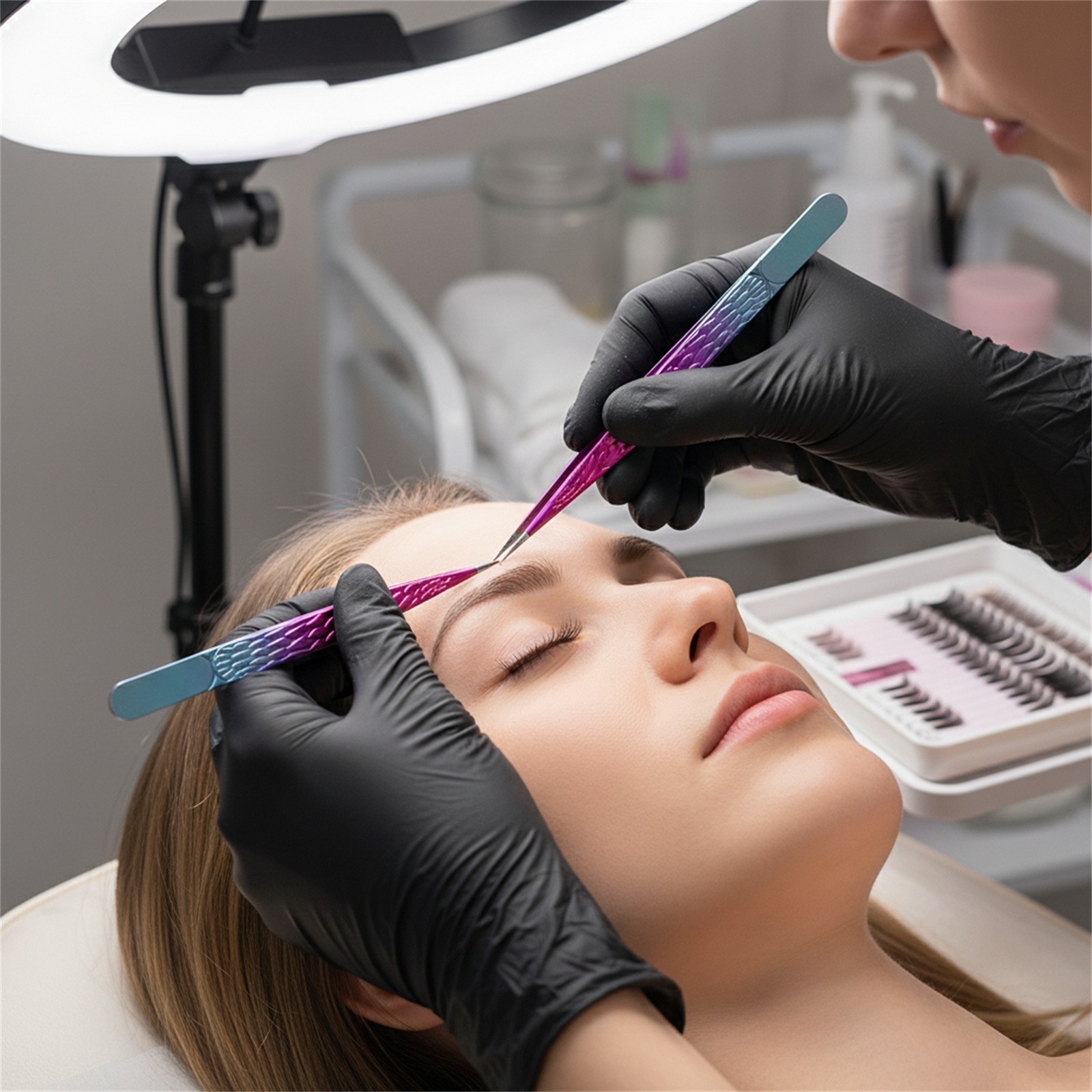 High Precision Lash Tweezers S - Beauty Makeup Tips avis et prix