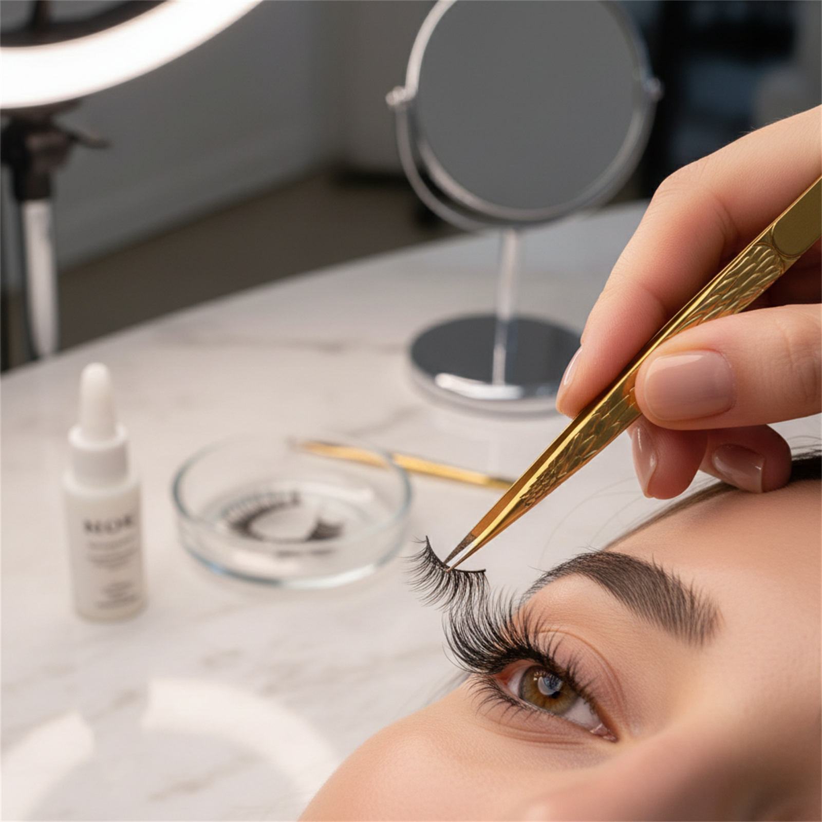 High Precision Lash Tweezers S - Beauty Makeup Tips avis et prix