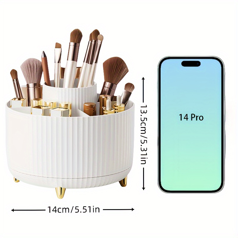 Rotatable Makeup Desktop Cosme - Beauty Makeup Box avis et prix