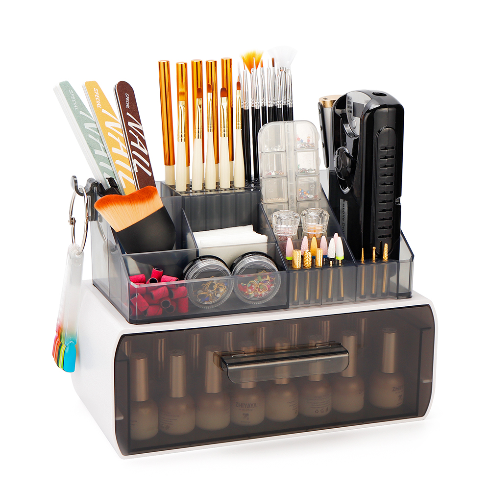 Acrylic Storage Rack Nail Art  - Beauty Makeup Box avis et prix