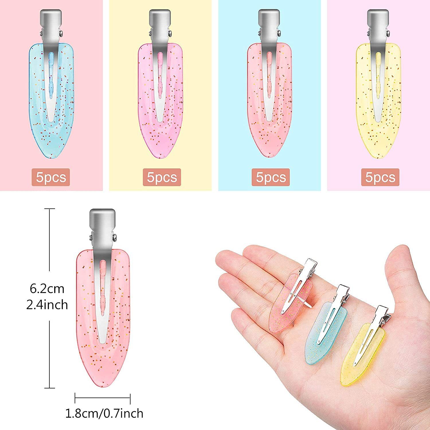 20PCS Beauty Salon Seamless Ha - Woman Beauty Makeup avis et prix