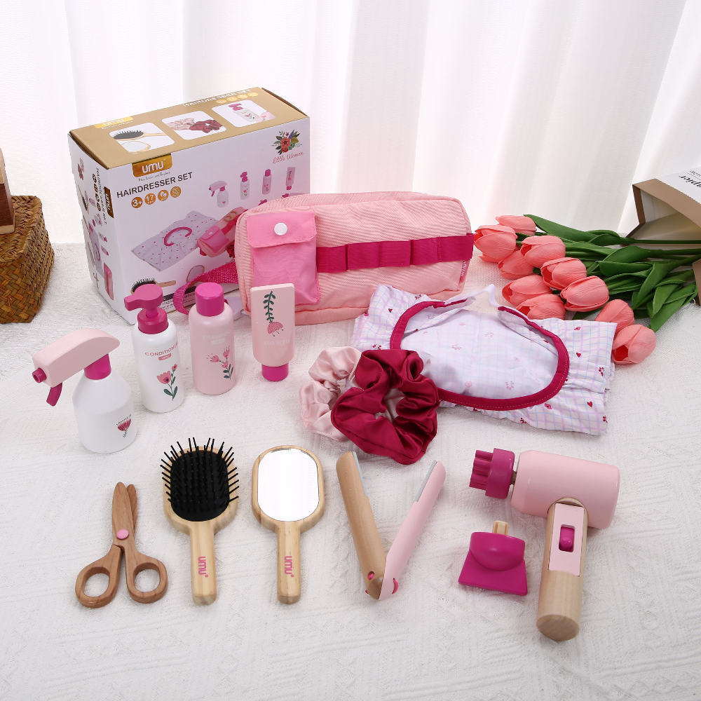 Wooden Makeup Toy Kits for Lit - Beauty Makeup Game avis et prix