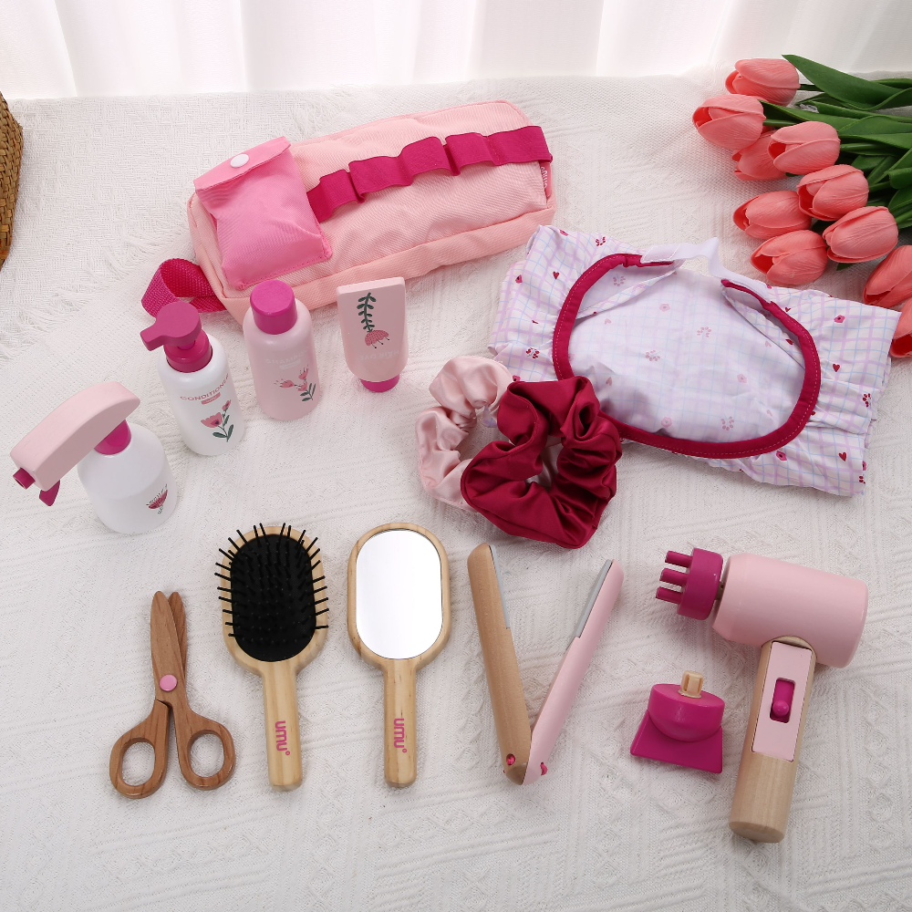 Wooden Makeup Toy Kits for Lit - Beauty Makeup Game avis et prix