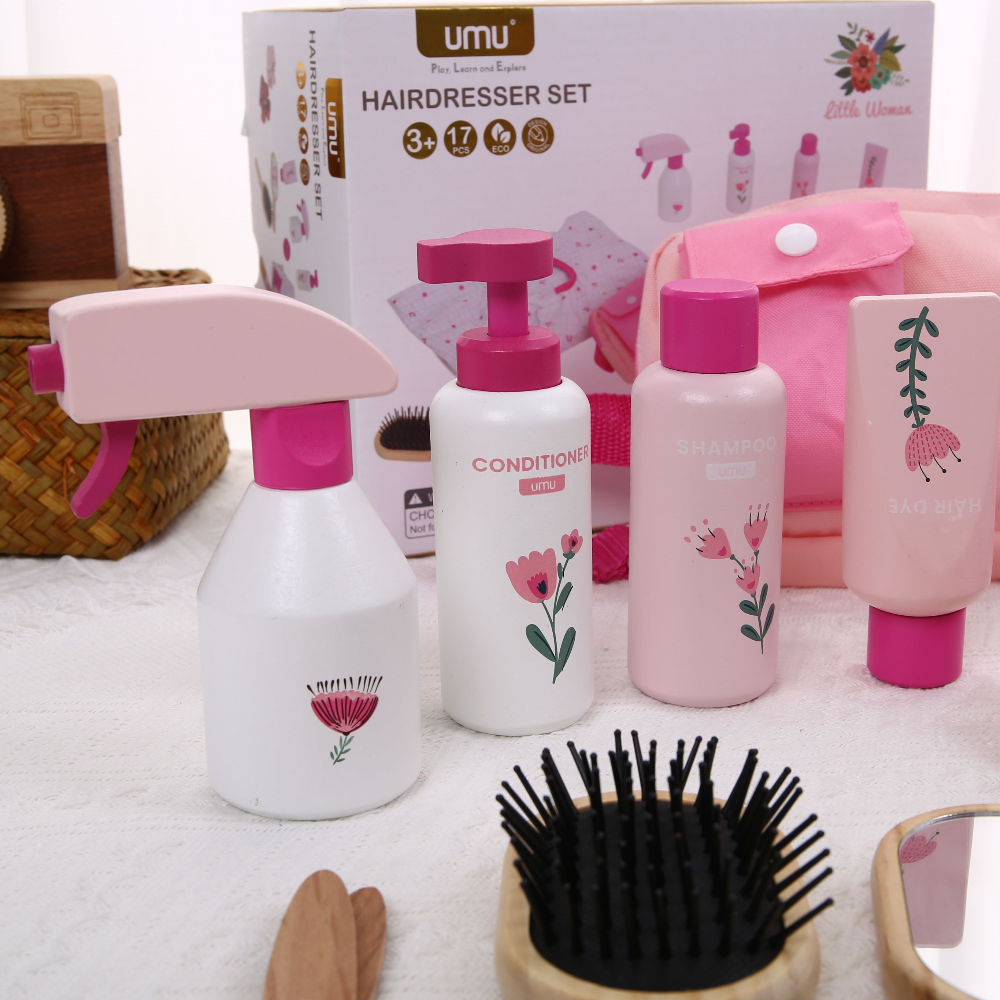 Wooden Makeup Toy Kits for Lit - Beauty Makeup Game avis et prix