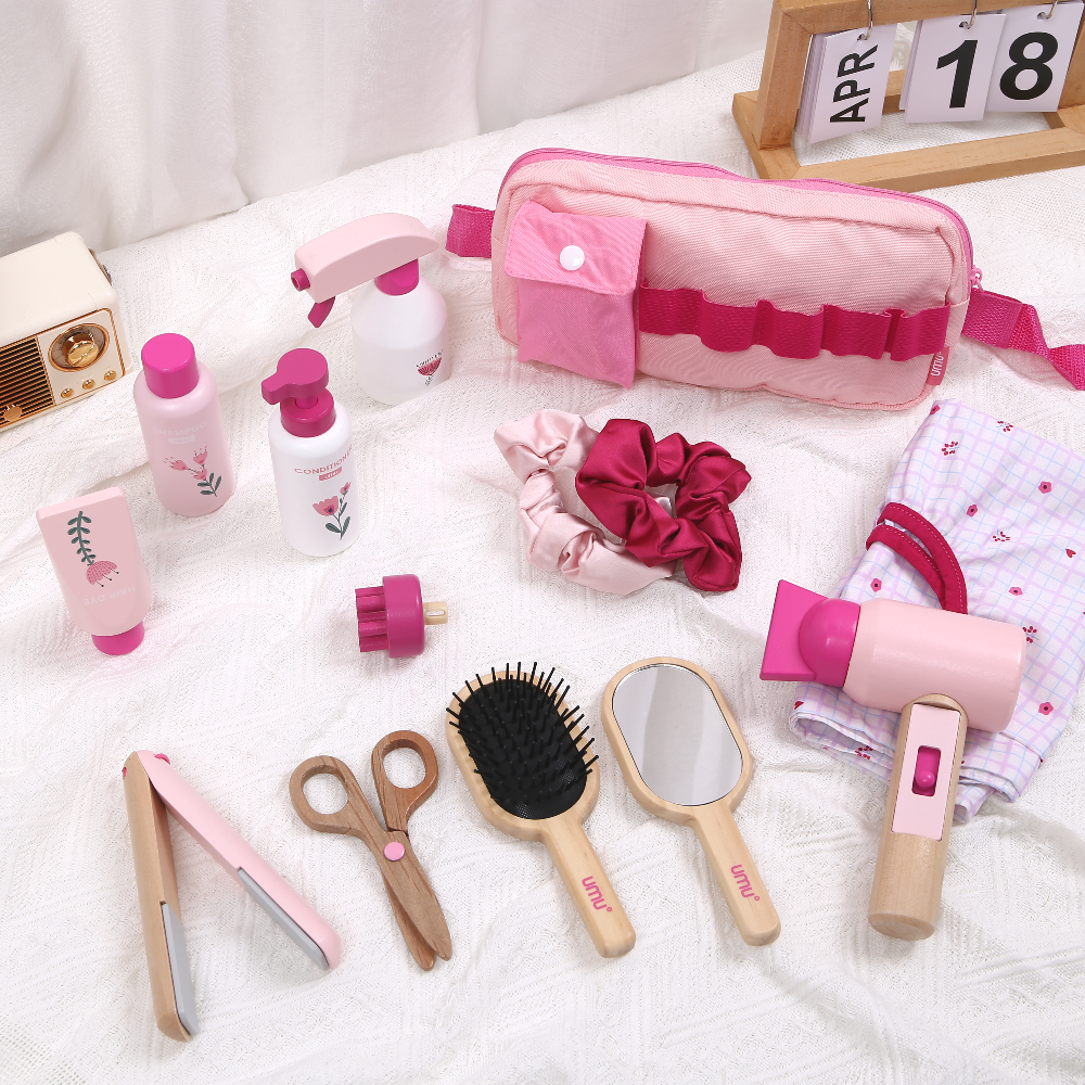 Wooden Makeup Toy Kits for Lit - Beauty Makeup Game avis et prix