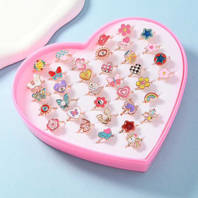 6/12/36pcs Adjustable Rings fo - Beauty Makeup Kids avis et prix