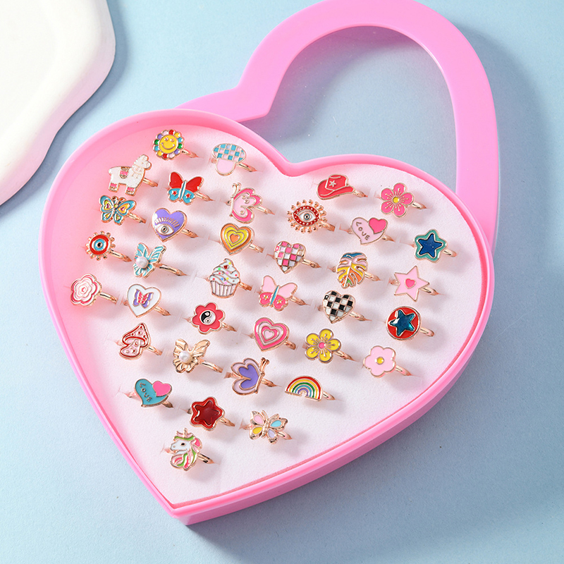 6/12/36pcs Adjustable Rings fo - Beauty Makeup Kids avis et prix