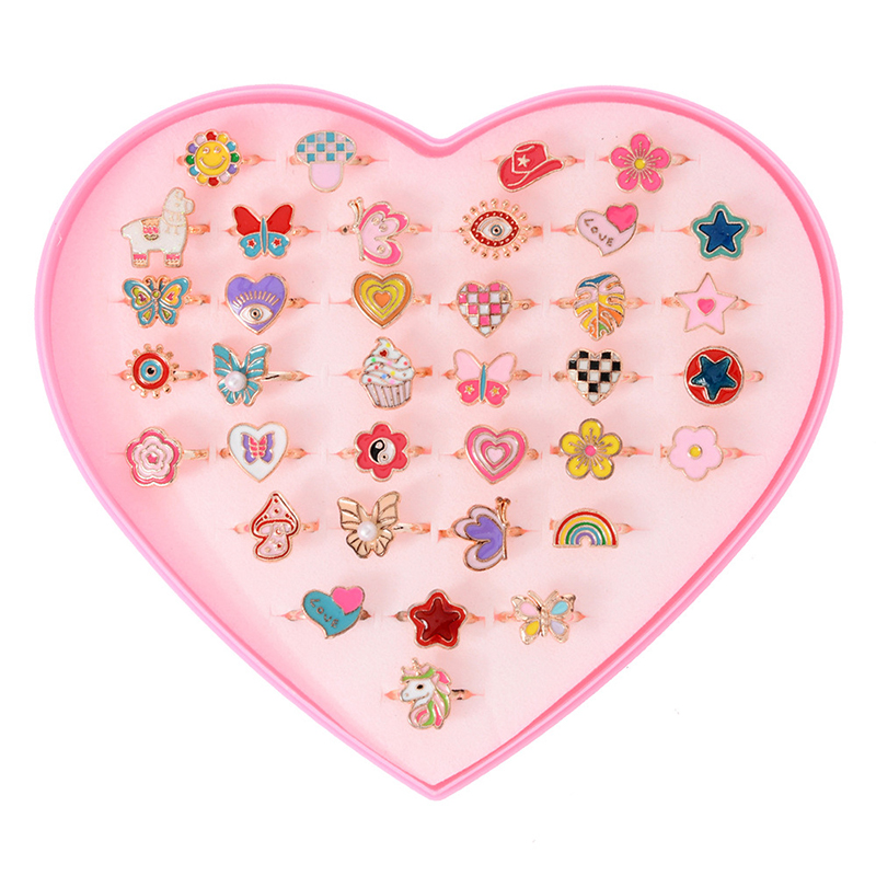 6/12/36pcs Adjustable Rings fo - Beauty Makeup Kids avis et prix