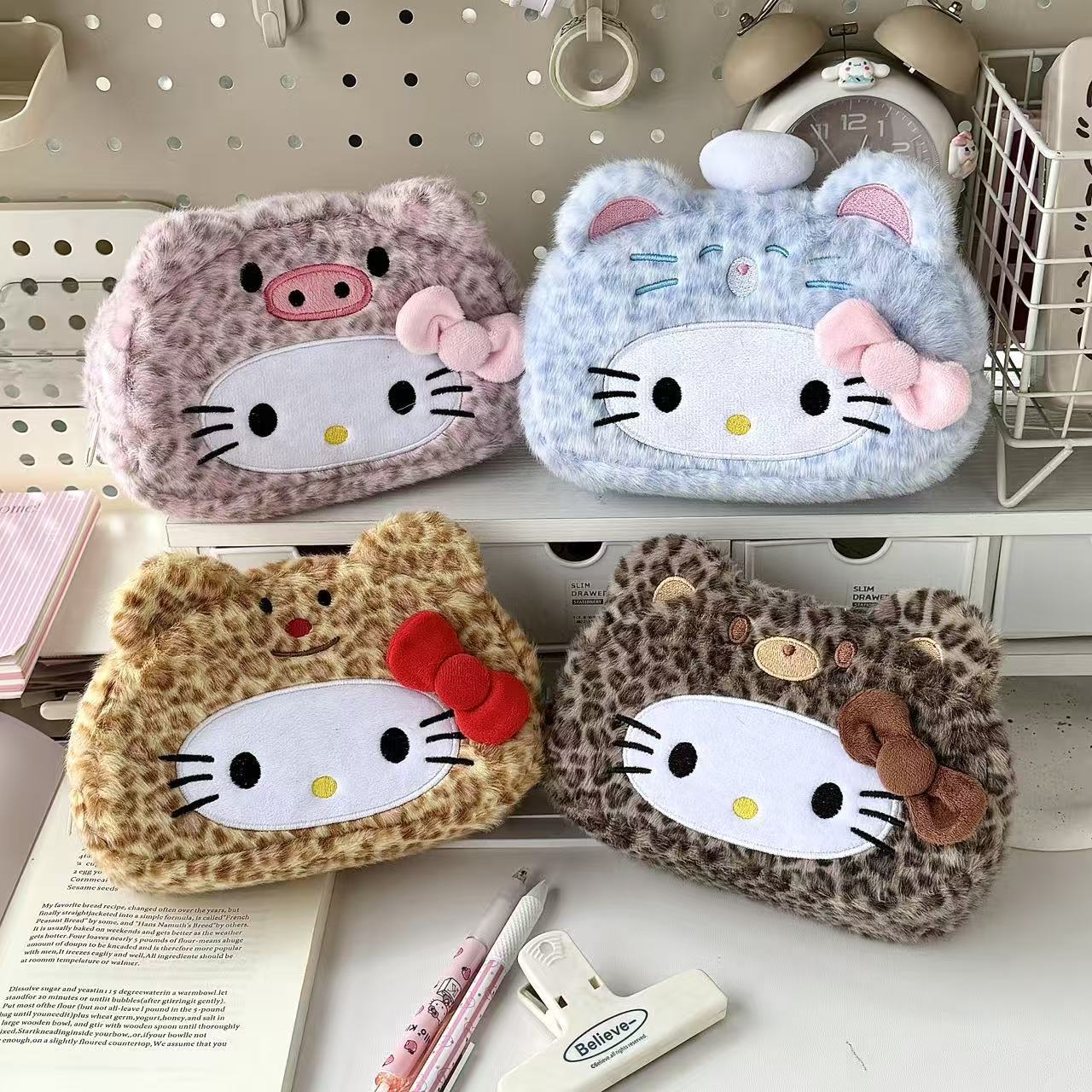 New Sanrio's Leopard Print Hel - Beauty Makeup Box avis et prix