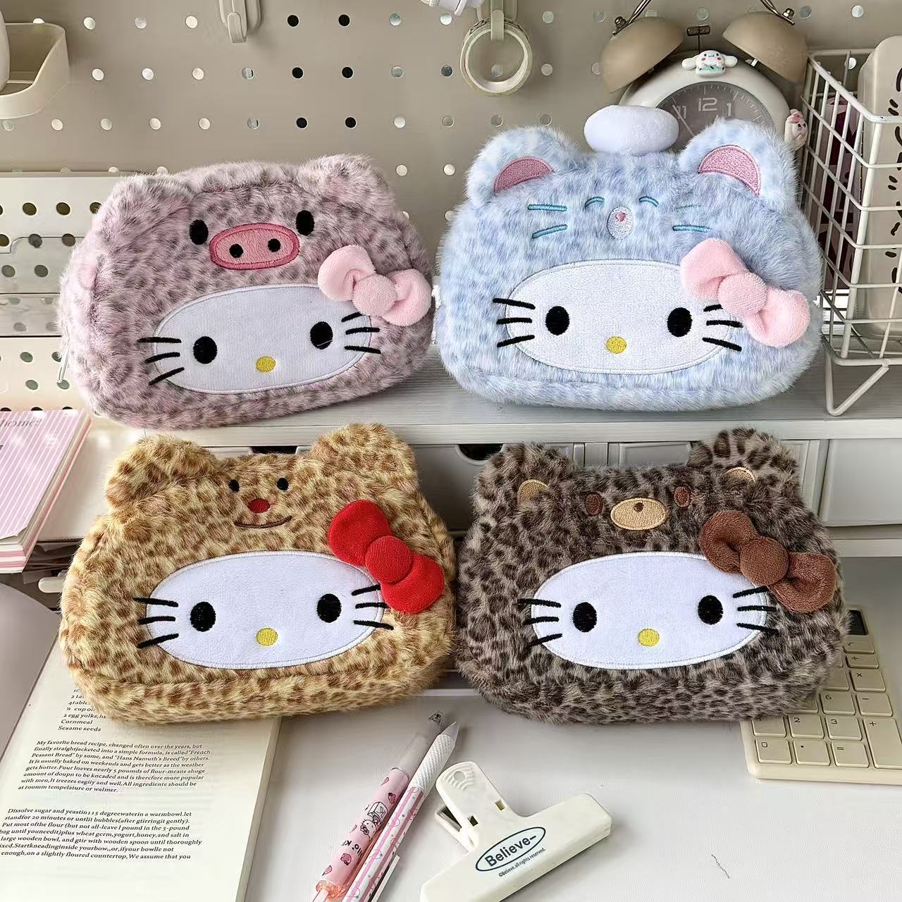New Sanrio's Leopard Print Hel - Beauty Makeup Box avis et prix