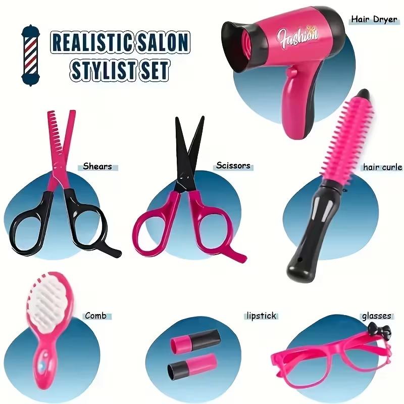 17Pcs Girls Beauty Salon Set M - Beauty Makeup Kids avis et prix