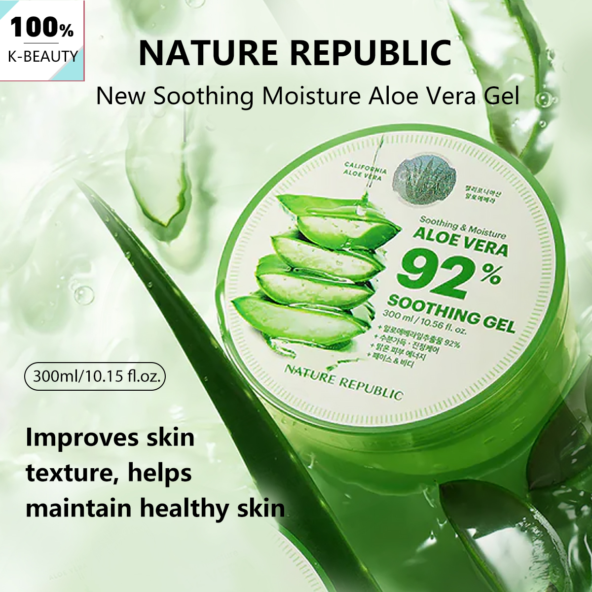 Nature Republic New Soothing M - Beauty Natural Makeup avis et prix
