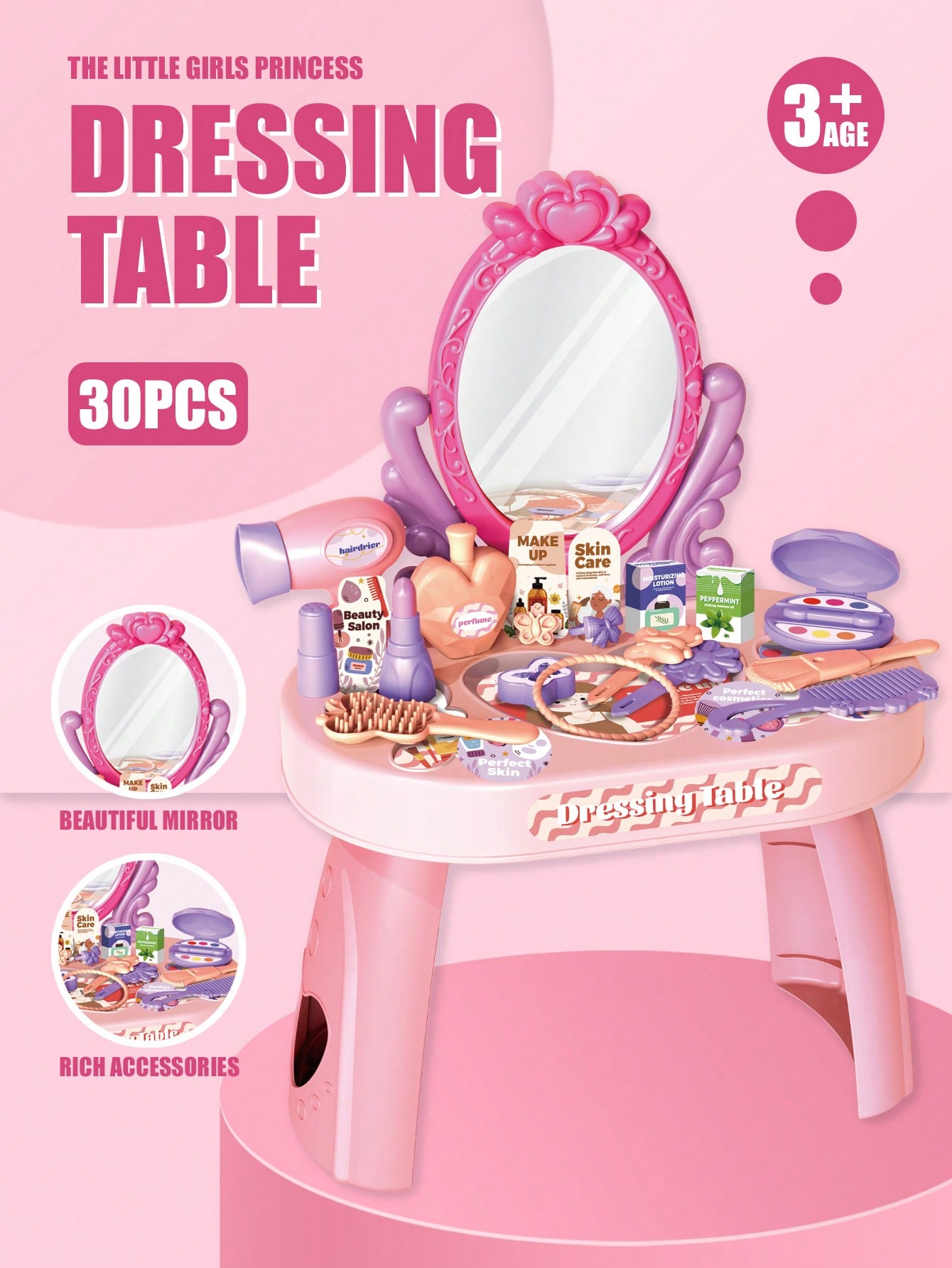 Kids Princess Vanity Dressing  - Beauty Makeup Kids avis et prix