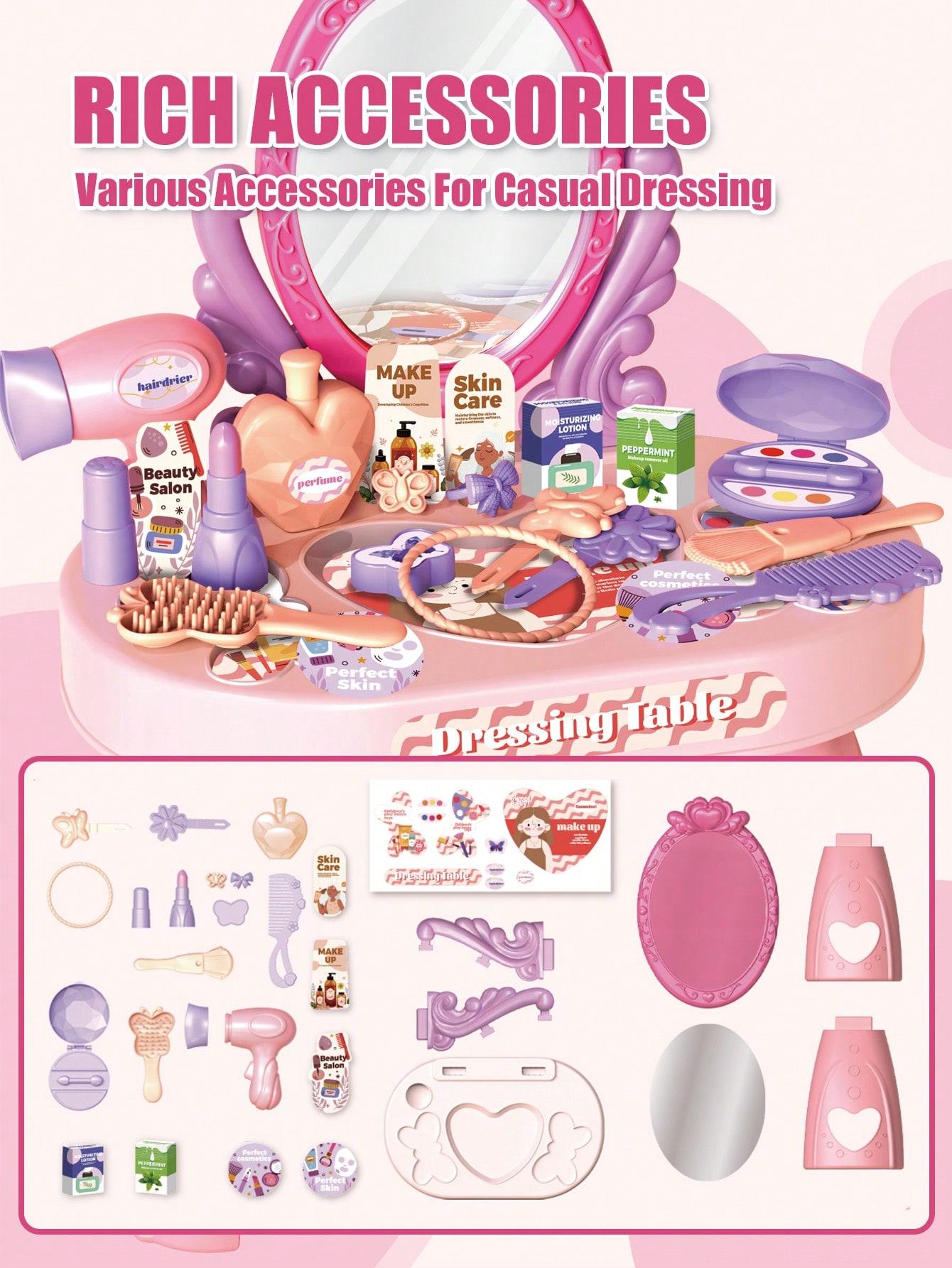 Kids Princess Vanity Dressing  - Beauty Makeup Kids avis et prix