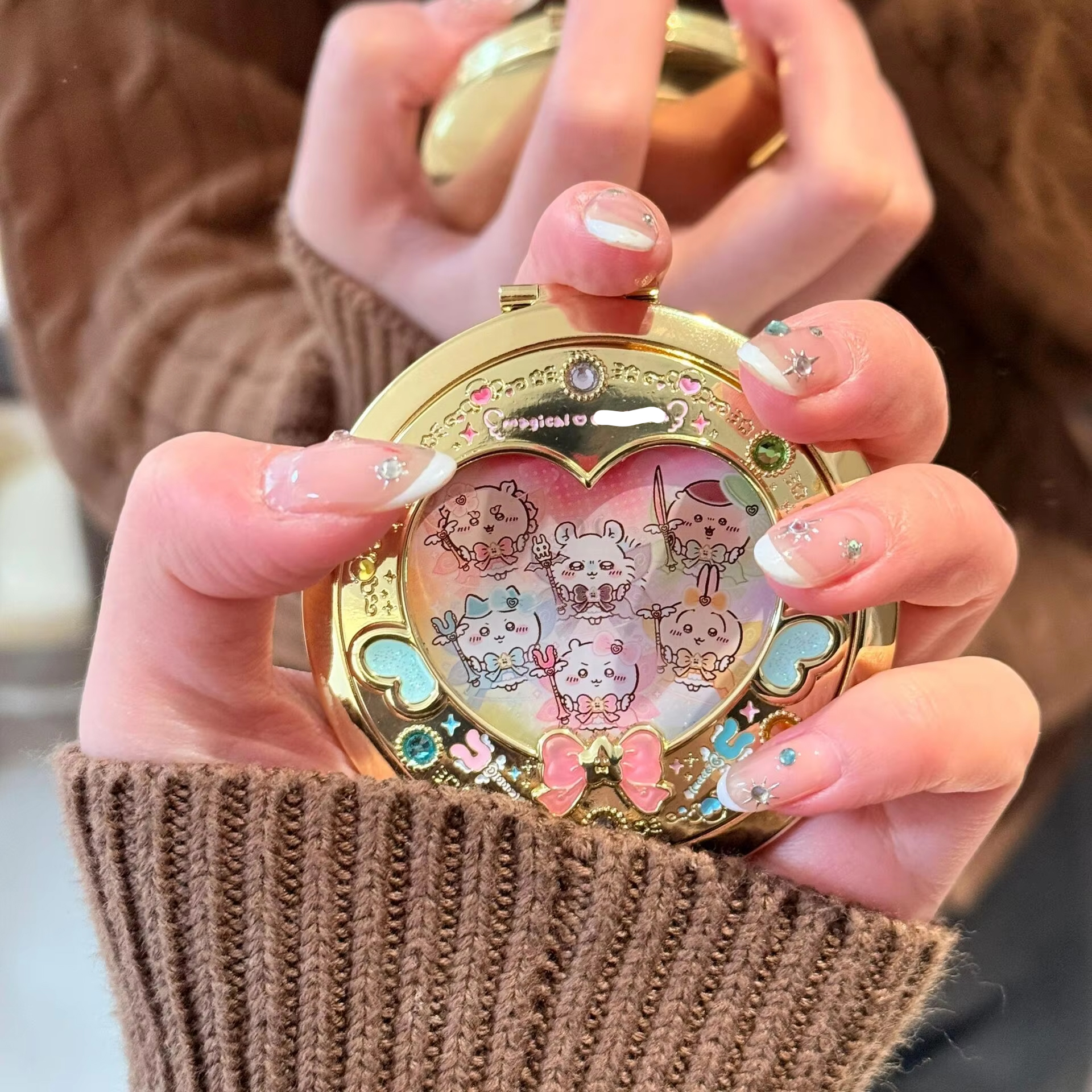 jiyi Magic Girl Mirror Heart S - Beauty Makeup Box avis et prix