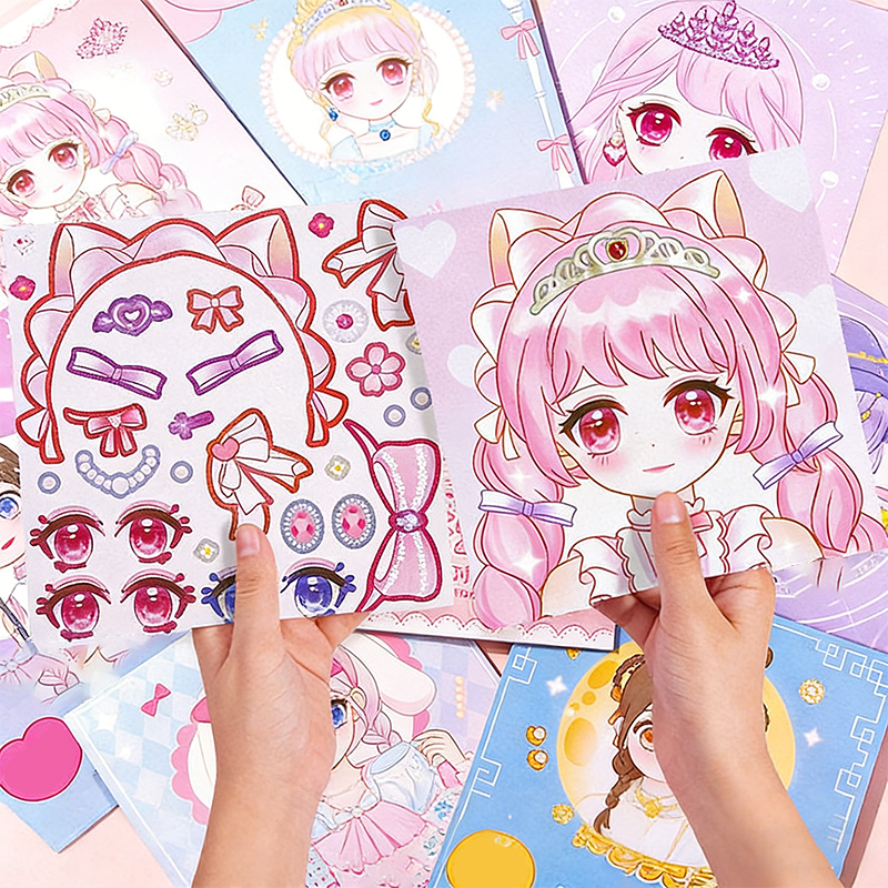 Princess Makeup Stickers, DIY  - Beauty Makeup Game avis et prix