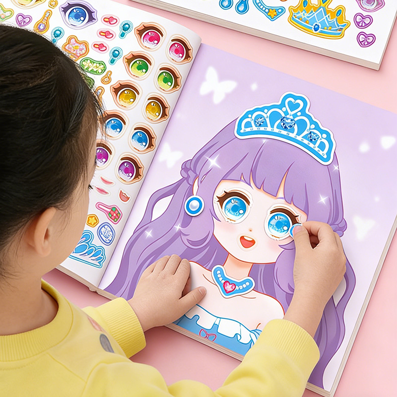 Princess Makeup Stickers, DIY  - Beauty Makeup Game avis et prix