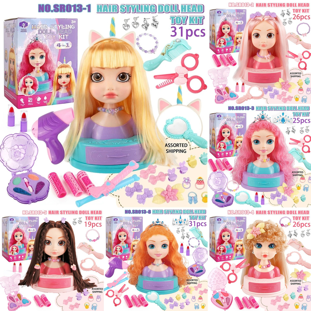 Hair Styling Doll Head Makeup  - Beauty Makeup Kids avis et prix