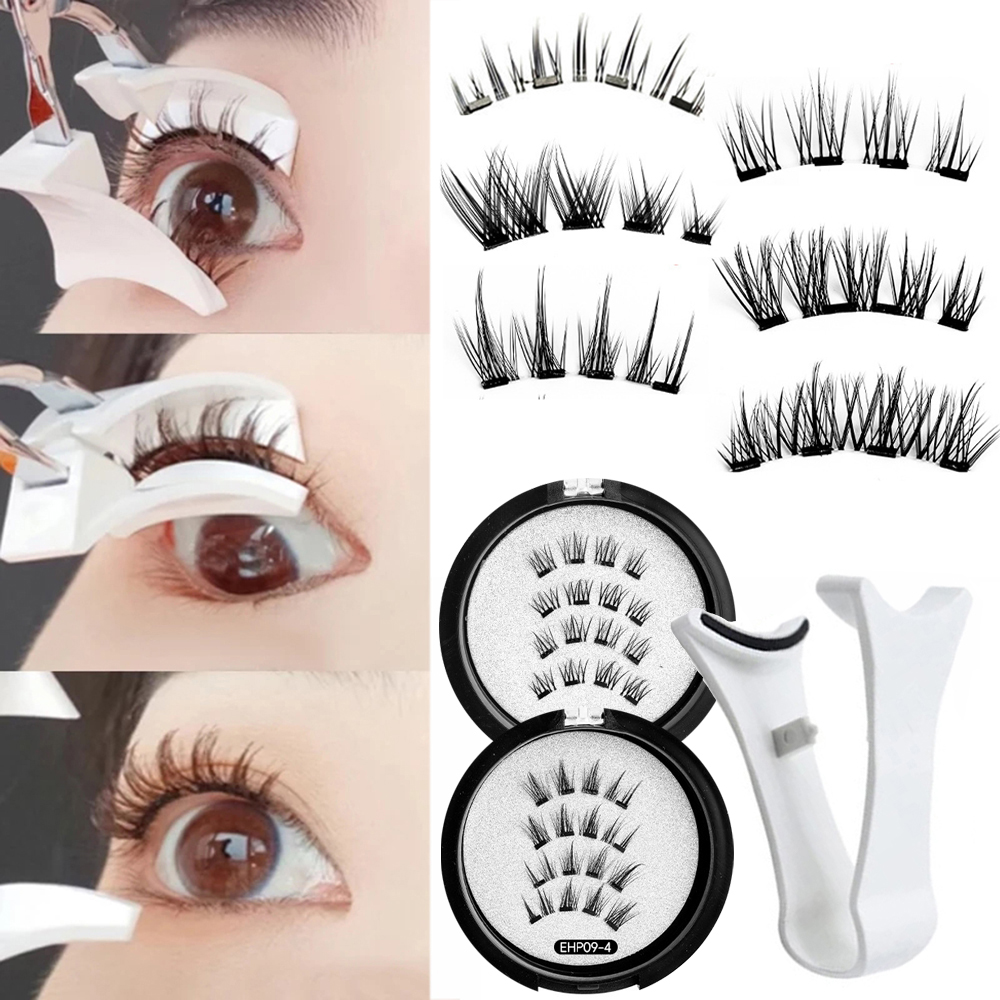 Glue-free Magnetic Eyelashes 3 - Beauty Natural Makeup avis et prix