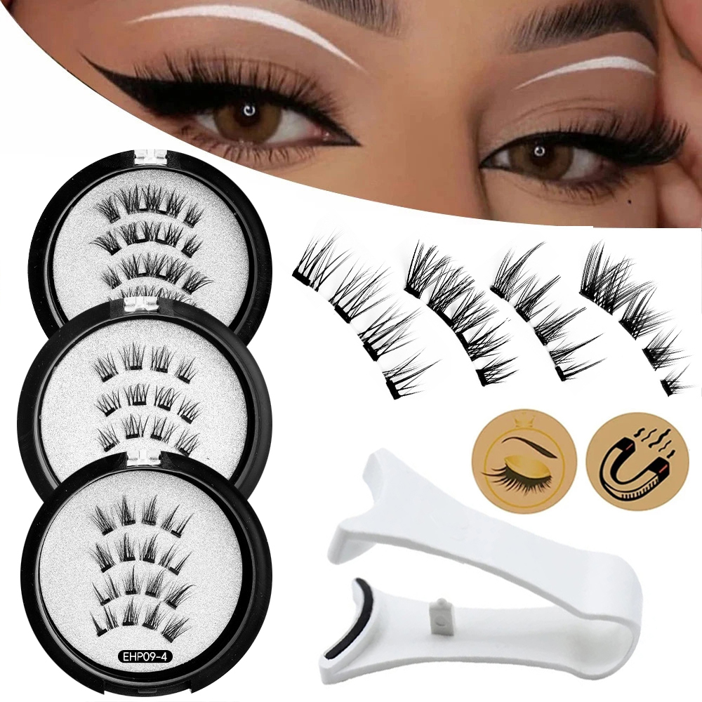 Glue-free Magnetic Eyelashes 3 - Beauty Natural Makeup avis et prix