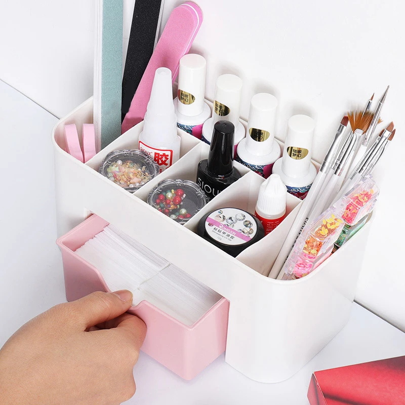 Nail Art Organizer Desktop Dra - Beauty Makeup Box avis et prix