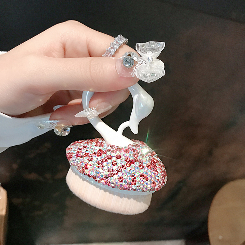 Swan Rhinestones Portable Foun - Beauty Mark Makeup avis et prix