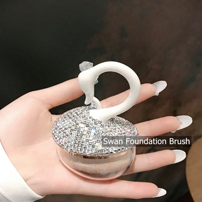 Swan Rhinestones Portable Foun - Beauty Mark Makeup avis et prix