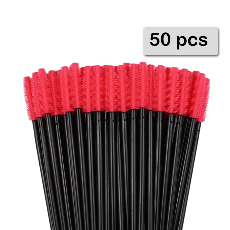 50pcs Silicone Mascara Wands A - Woman Beauty Makeup avis et prix