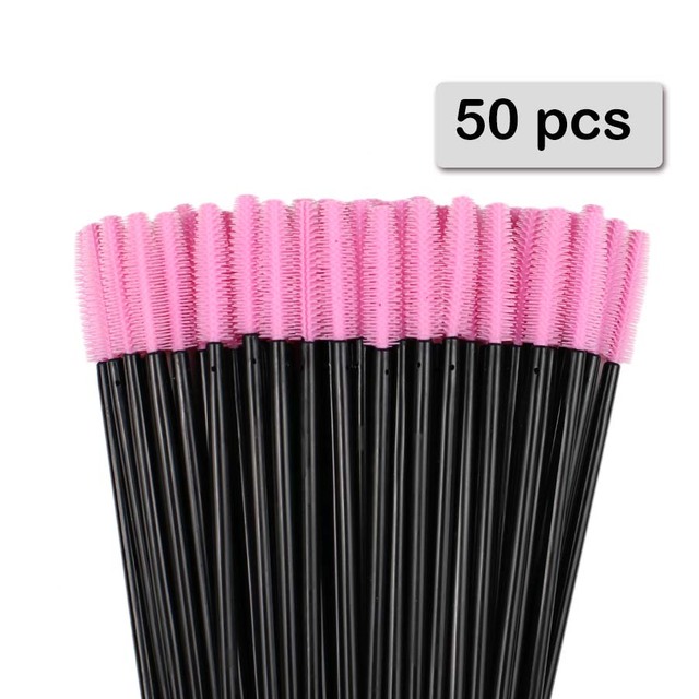50pcs Silicone Mascara Wands A - Woman Beauty Makeup avis et prix