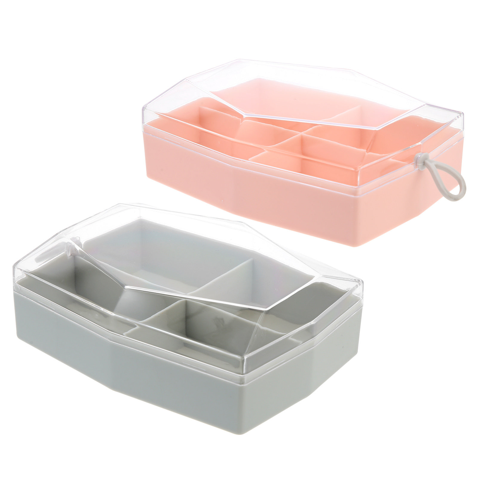 2Pcs Makeup Storage Case 4-Com - Beauty Makeup Box avis et prix